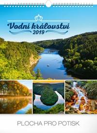 Vodní království 2019,- nástěnný kalendář 2019
