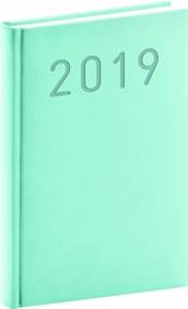 Denní diář Vivella Fun 2019, tyrkysový,