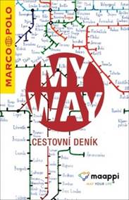 My Way Cestovní deník vzor maappi