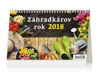 Záhradkárov rok 2018 stolový kalendár