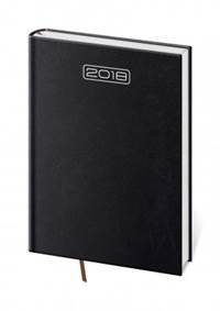 Diář 2018 týdenní B5 Old Karachi černý