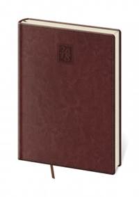 Diář 2018 denní A5 Nebrasca angl. červený