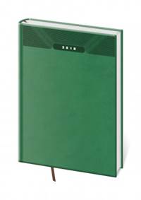 Diář 2018 denní A5 Print zelený