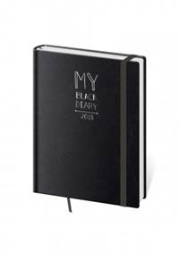 Diář 2018 týdenní B6 My Black