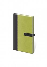 Diář 2018 kapesní Bora zeleno/černý