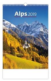 Alps - nástěnný kalendář 2019