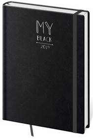 Diář 2019 denní A5 My Black