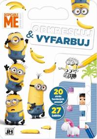 Obkresľuj a vyfarbuj - Mimoni kúpite na Knihyprekazdeho.sk