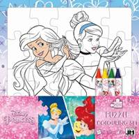 Puzzle vymaľovanky/ Princezné, nové vyd.