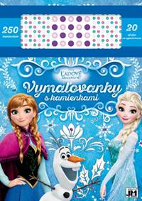 Vymaľovanky s kamienkami - Ľadové kráľovstvo