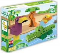 BiOBUDDi stavebnice Wildlife Lagoon zvířátka
