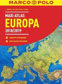 MAXI ATLAS Evropa 2018/2019 1:750 000