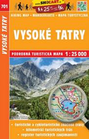 Vysoké Tatry 1:25 000