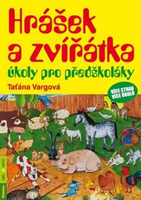 Kniha Hrášek a zvířátka - úkoly pro předškoláky
