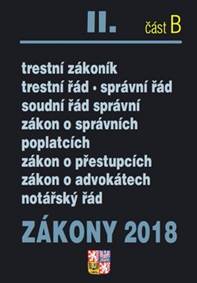 Zákony 2018 II. část B