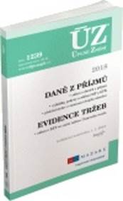 ÚZ 1239 Daně z příjmů, evidence tržeb 2018