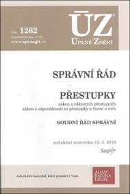 ÚZ 1262 Správní řád, Soudní řád správní, Přestupky