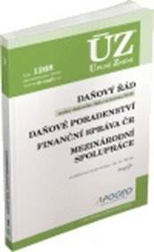 ÚZ 1268 Daňový řád, Finanční správa, Daňové poradenství, Platby v hotovosti