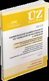 ÚZ 1288 Odměňování zaměstnanců ve veřejných službách a správě, 2019