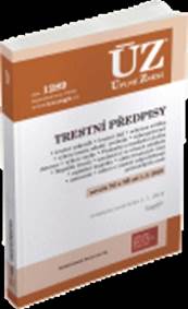 ÚZ 1289 Trestní předpisy