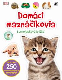 Samolepková knižka - Domáci maznáčikovia