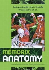 Memorix Anatomy - Entire human anatomy in English and Latin - 2. vyd.