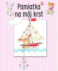 Pamiatka na môj krst - ružová (2. vydanie)
