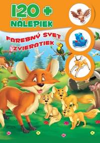120+ nálepiek - Farebný svet zvieratiek