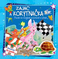 Zajac a korytnačka Puzzle na rozvíjanie pozornosti a učenie kúpite na Knihyprekazdeho.sk