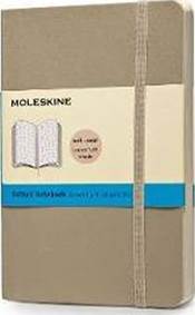 Moleskine: Zápisník měkký tečkovaný béžový S