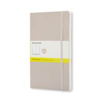 Moleskine: Zápisník měkký čistý béžový L