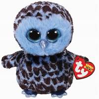 Beanie Boos Yago modrá sova 15 cm