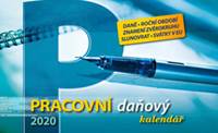 Pracovní daňový kalendář 2020 - stolní kalendář