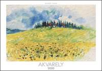 Akvarely 2020 - nástěnný kalendář