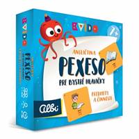 Pexeso pre bystré hlavičky - angličtina (predmety a činnosti)