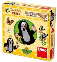 Dřevěné kostky Krtek
