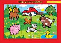 Puzzle deskové Moje první zvířátka farma 24 dílků