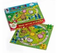 Společenská hra pro nejmenší Člověče, nezlob se obrázkové