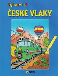 České vlaky - Vybarvi si