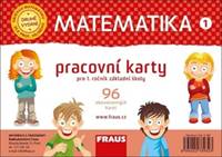 Kniha Matematika 1 pracovní karty