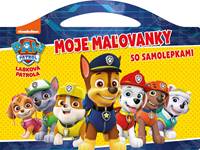 Labková patrola - Moje maľovanky so samolepkami