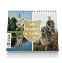 Hrady a zámky - stolní kalendář 2019