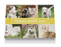 Čtyřnozí přátelé - stolní kalendář 2020