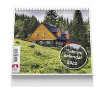 Chalupa - stolní kalendář mini 2020