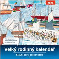 Velký rodinný kalendář - nástěnný kalendář 2020