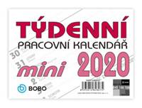 Pracovní MINI kalendář týdenní - stolní kalendář 2020