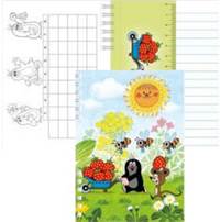 Krtek 2 - Zápisník A6 s vazbou TW