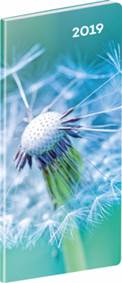 Vreckový diár Detail SK 2019, plánovací mesačný, 8 x 18 cm