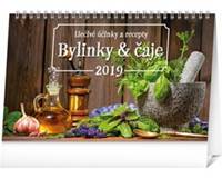 Bylinky a čaje - stolový kalendár 2019