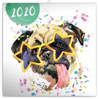 Poznámkový kalendář Kamarádi z akvarelu